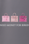 Футболка Oversized Plus Need Money for Birkin