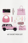 Футболка Oversized Wish List Pink