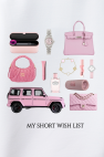 Футболка Oversized Wish List Pink