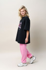 Футболка Oversized Wish List Pink