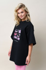 Футболка Oversized Wish List Pink